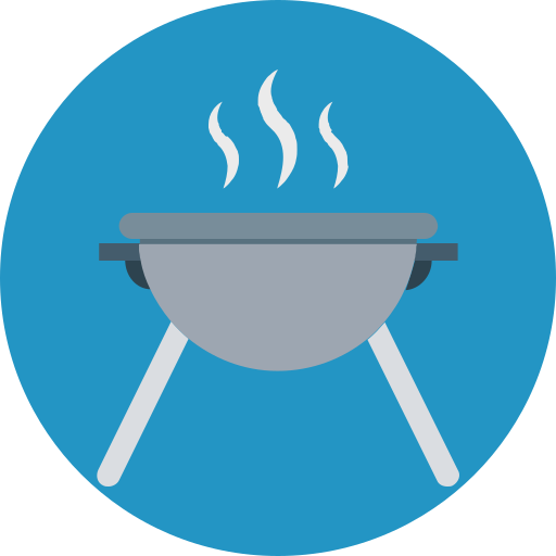 гриль-барбекю бесплатно иконка