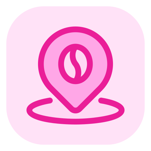 Cafe location free icon