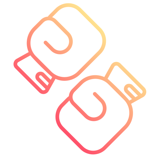 Boxing gloves free icon