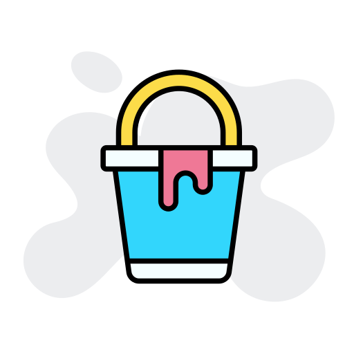 Paint bucket free icon