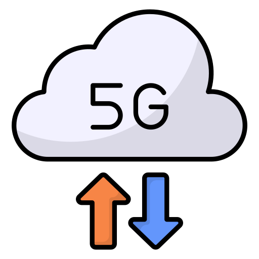 datos 5g icono gratis