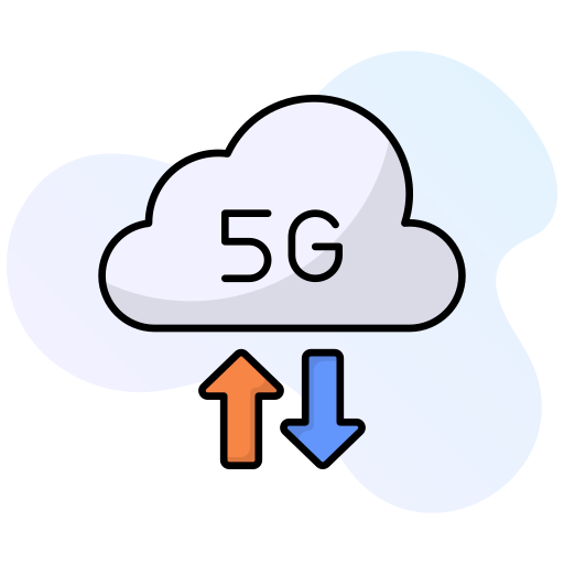 datos 5g icono gratis