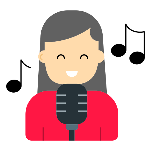 cantor grátis ícone