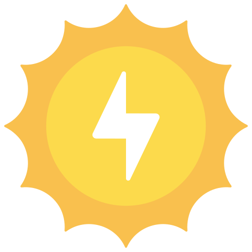 energia solar grátis ícone energia solar grátis ícone