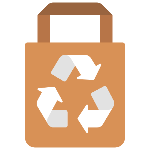 bolsa de reciclaje icono gratis