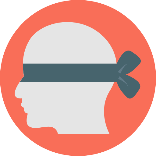 Blind free icon Blind free icon