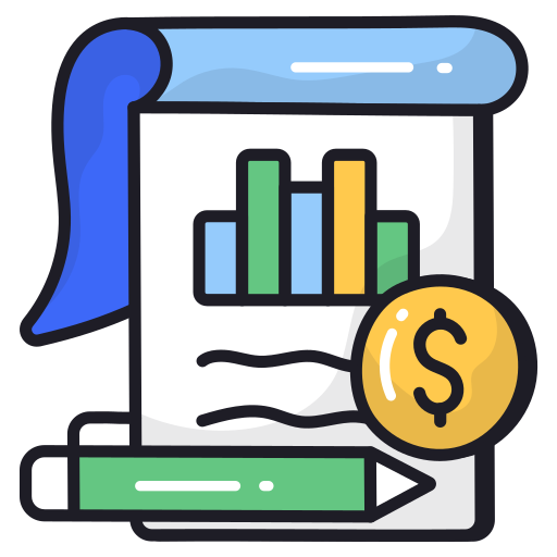 Financial free icon Financial free icon