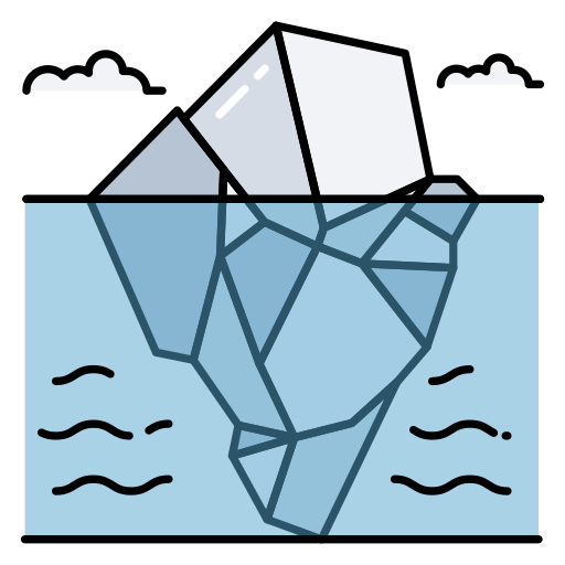 iceberg icono gratis