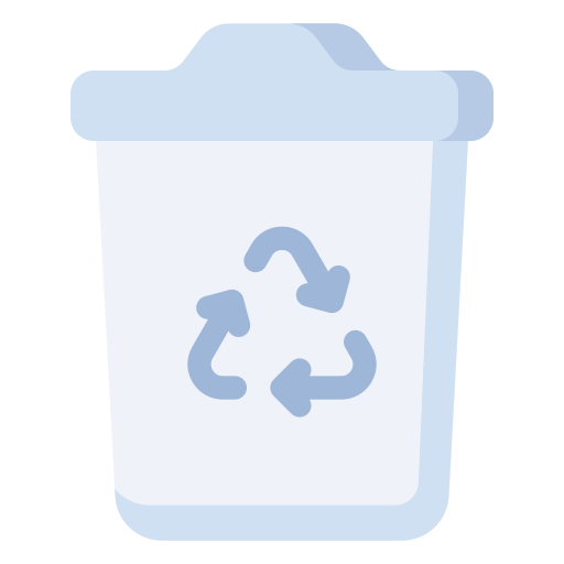 papelera de reciclaje icono gratis