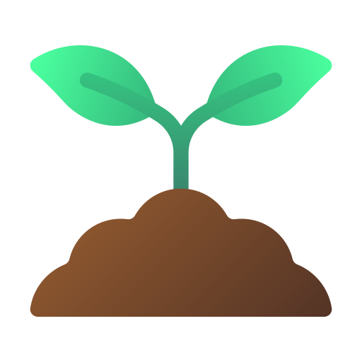 plántula de planta icono gratis