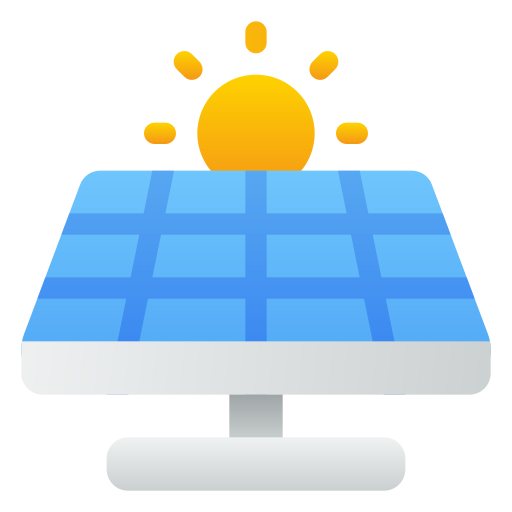 panel solar icono gratis