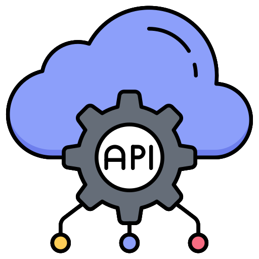 api de nube icono gratis