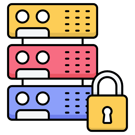 protección de datos icono gratis