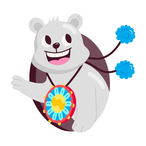 osito de peluche icono gratis