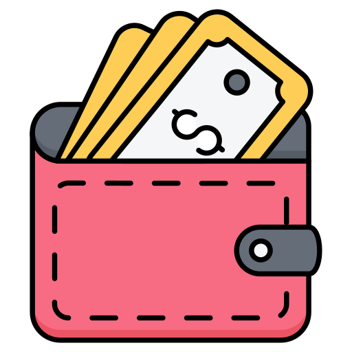 portefeuille Icône gratuit