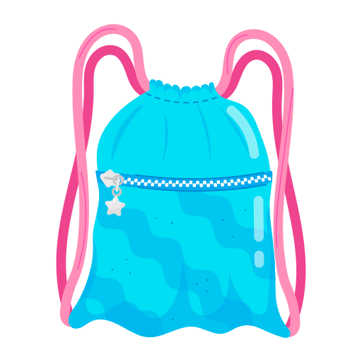 bolsa de lona icono gratis