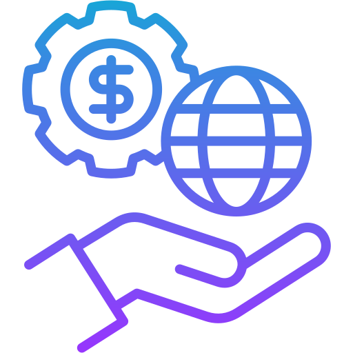 servicio empresarial icono gratis