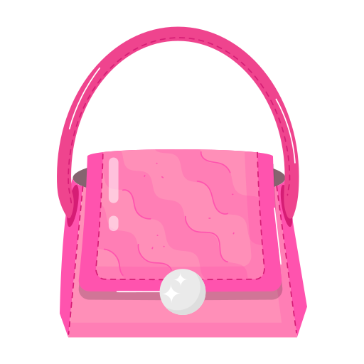 bolso de moda icono gratis