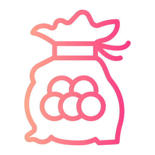 bolsa de dinero icono gratis