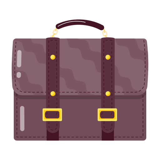 bolso satchel icono gratis