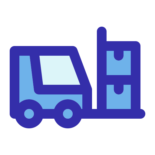 Forklift free icon Forklift free icon