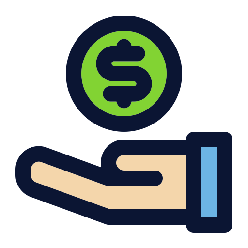 Payment free icon