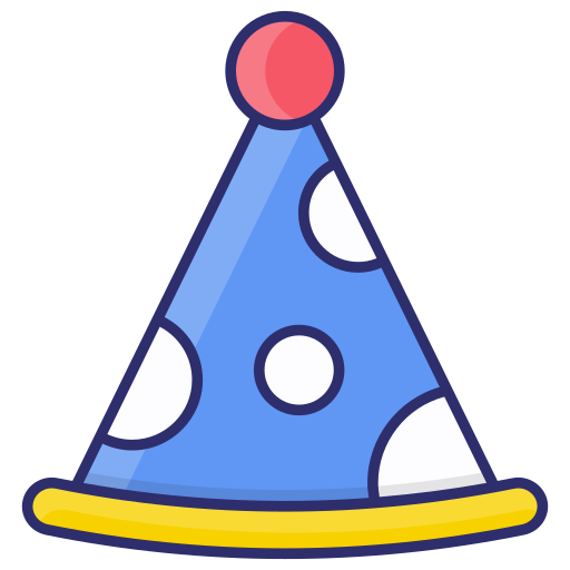sombrero de fiesta icono gratis