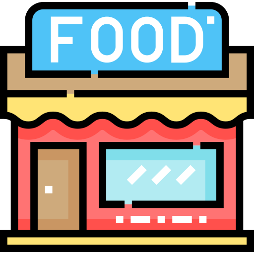 magasin d'alimentation Icône gratuit magasin d'alimentation Icône gratuit