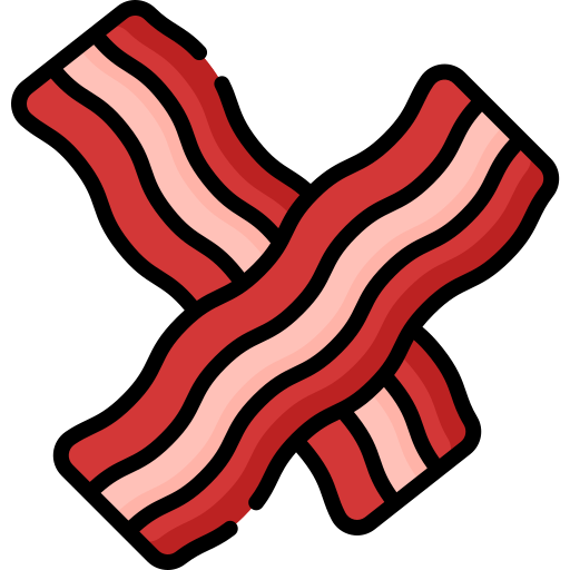 bacon strips cartoon