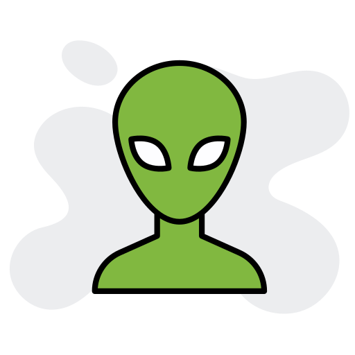 extraterrestre icono gratis