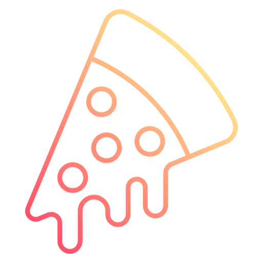 porción de pizza icono gratis