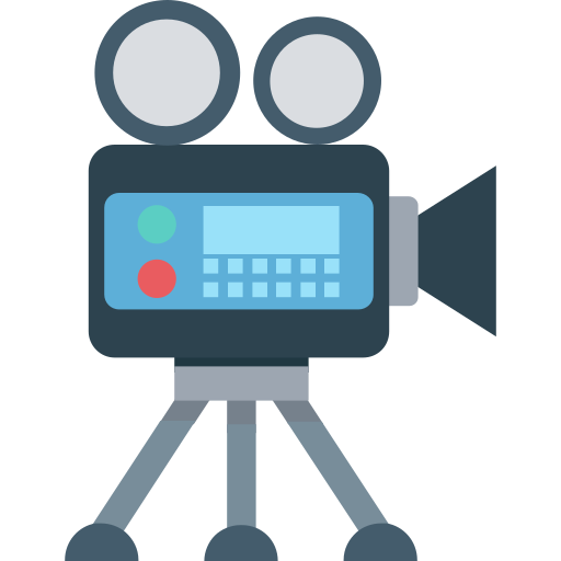 camara de video icono gratis