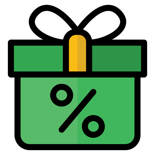 caja de regalo icono gratis