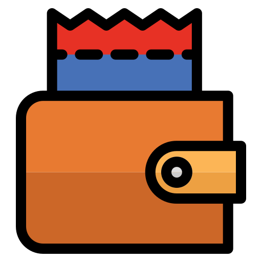 billetera icono gratis