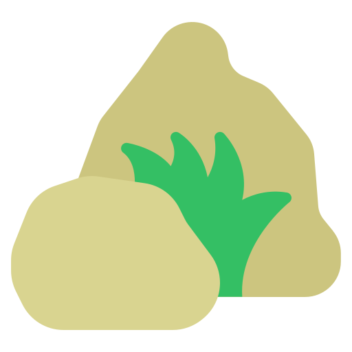 piedra de roca icono gratis