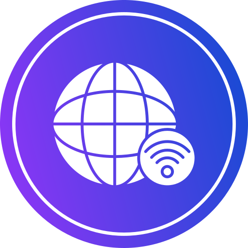 mundo de internet icono gratis