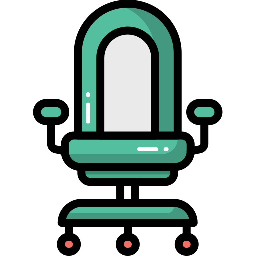 silla de oficina icono gratis