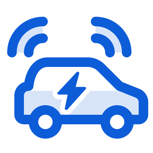 Autonomous car free icon