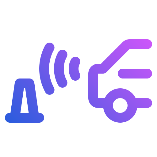 sensor de estacionamiento icono gratis