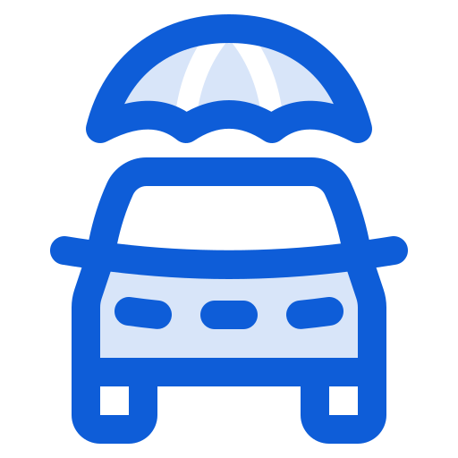 seguro de auto icono gratis