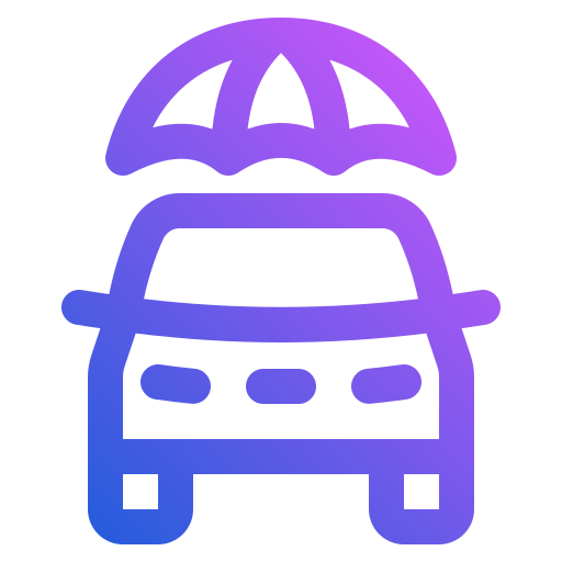seguro de auto icono gratis
