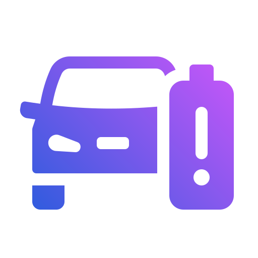 batería de coche icono gratis