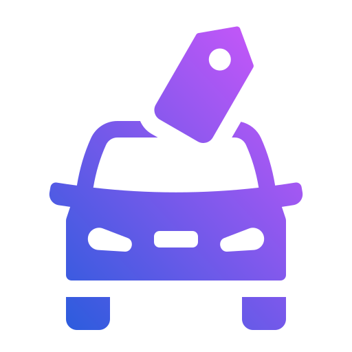 precio del coche icono gratis