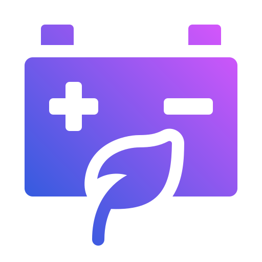 batería ecológica icono gratis