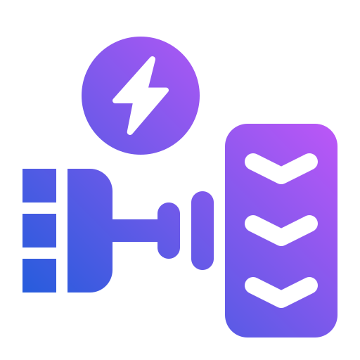 coche eléctrico icono gratis