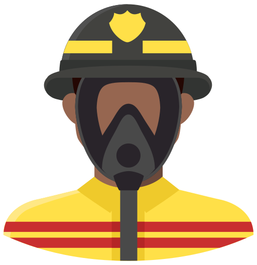 bombero icono gratis