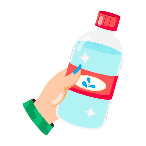 Бутылка с водой бесплатно иконка