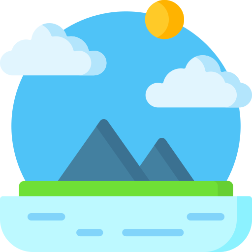 Paisaje icono gratis