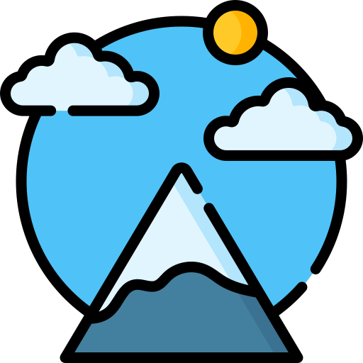 Mountain Special Lineal color icon