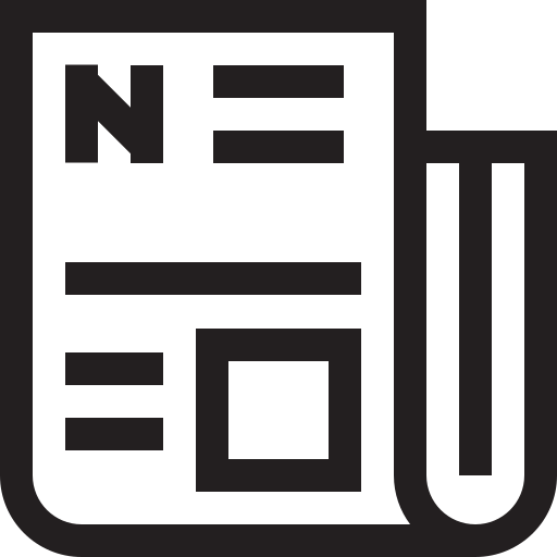 journal Icône gratuit journal Icône gratuit